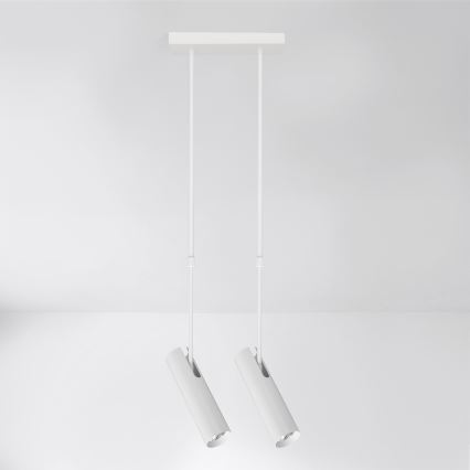 Brilagi - Φωτιστικό οροφής σε ράβδο SELE 2xGU10/30W/230V λευκό