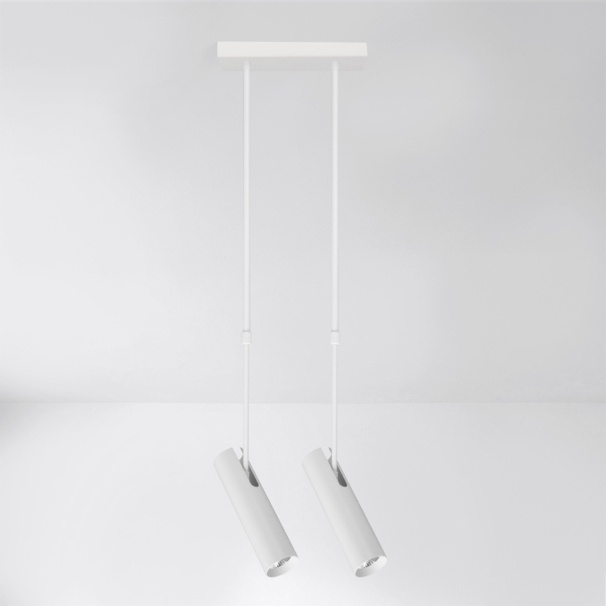 Brilagi - Φωτιστικό οροφής σε ράβδο SELE 2xGU10/30W/230V λευκό