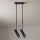 Brilagi - Φωτιστικό οροφής σε ράβδο SELE 2xGU10/30W/230V μαύρο