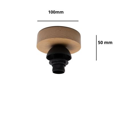 BRILAGI - Φωτιστικό οροφής PARTY 1xE14/60W/230V σε χρώμα δρυός