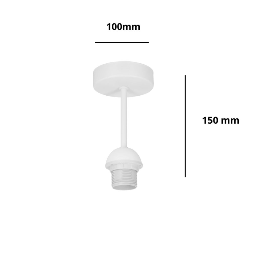 Brilagi - Φωτιστικό οροφής PARTY 1xE27/60W/230V Ø 10 cm λευκό