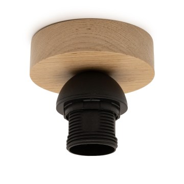 Brilagi - Φωτιστικό οροφής PARTY 1xE27/60W/230V, διάμ. 10 cm, σε απόχρωση δρυός