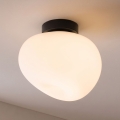 BRILAGI - Φωτιστικό οροφής PEBBLES 1xE27/40W/230V διάμ. 30 εκ. μαύρο