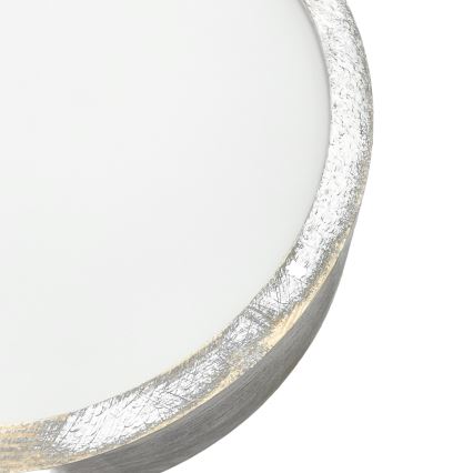 Brilagi - Φωτιστικό οροφής PINO 1xE27/15W/230V πεύκο/ασημί Ø 27,5 cm