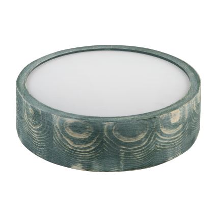 Brilagi - Φωτιστικό οροφής PINO 1xE27/15W/230V πεύκο/πράσινο διάμ. 27,5 cm