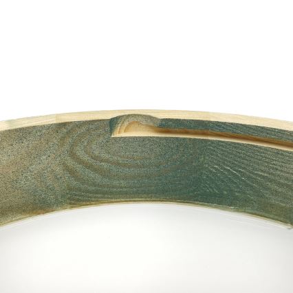 Brilagi - Φωτιστικό οροφής PINO 1xE27/15W/230V πεύκο/πράσινο διάμ. 27,5 cm