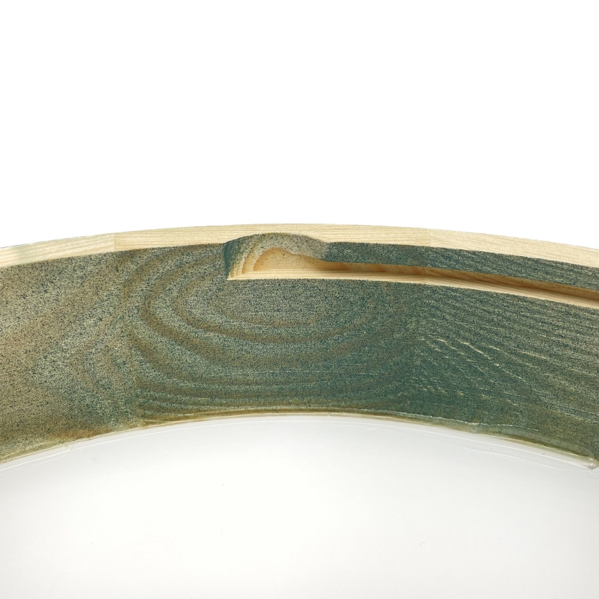 Brilagi - Φωτιστικό οροφής PINO 1xE27/15W/230V πεύκο/πράσινο διάμ. 27,5 cm