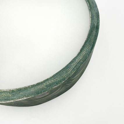 Brilagi - Φωτιστικό οροφής PINO 1xE27/15W/230V πεύκο/πράσινο διάμ. 27,5 cm