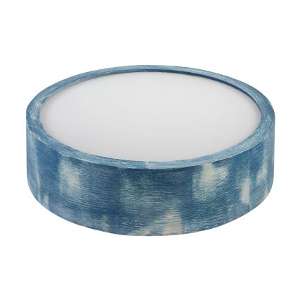 Brilagi - Φωτιστικό οροφής PINO 1xE27/15W/230V πεύκο/μπλε διάμ. 27,5 cm