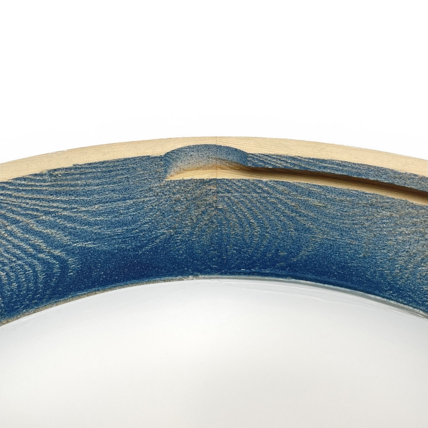 Brilagi - Φωτιστικό οροφής PINO 1xE27/15W/230V πεύκο/μπλε διάμ. 27,5 cm