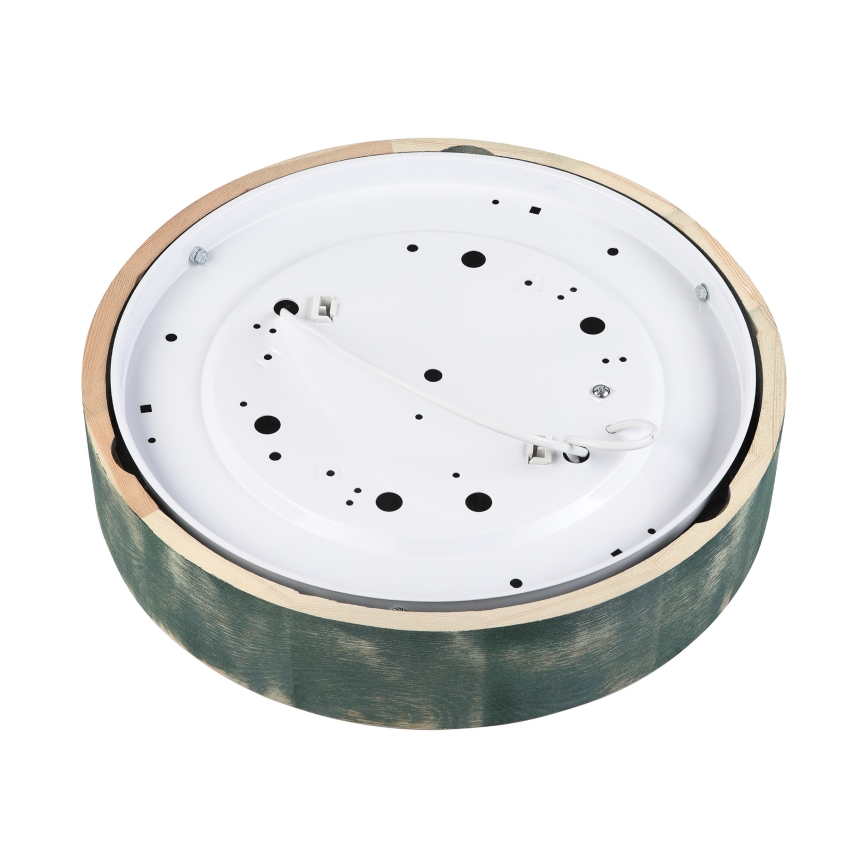 Brilagi - Φωτιστικό οροφής PINO 2xE27/15W/230V πεύκο/πράσινο διάμ. 37,5 cm