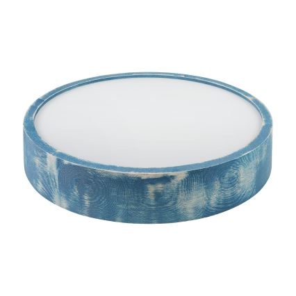Brilagi - Φωτιστικό οροφής PINO 2xE27/15W/230V πεύκο/μπλε Ø 37,5 cm