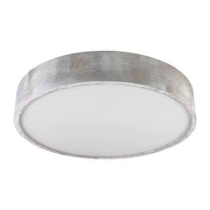 Brilagi - Φωτιστικό οροφής PINO, 3x E27 (15W/230V), πεύκο/ασημί, Ø 47,5 cm