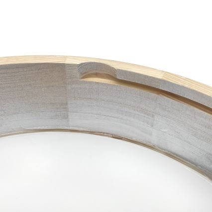 Brilagi - Φωτιστικό οροφής PINO, 3x E27 (15W/230V), πεύκο/ασημί, Ø 47,5 cm