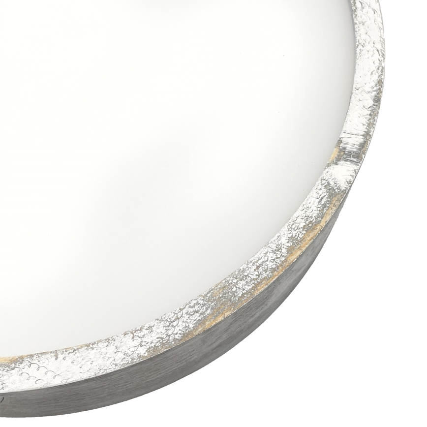 Brilagi - Φωτιστικό οροφής PINO, 3x E27 (15W/230V), πεύκο/ασημί, Ø 47,5 cm