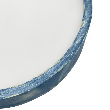 Brilagi - Φωτιστικό οροφής PINO 3xE27/15W/230V σε πεύκο/μπλε, διάμ. 47,5 cm