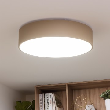 BRILAGI - Φωτιστικό οροφής POOL 4xE27/15W/230V Ø 50 cm IP54 μπεζ