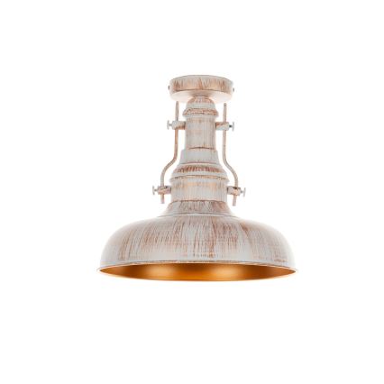 Brilagi - Φωτιστικό οροφής PYRONIC 1xE27/40W/230V Ø 32 cm εκρού με πατίνα
