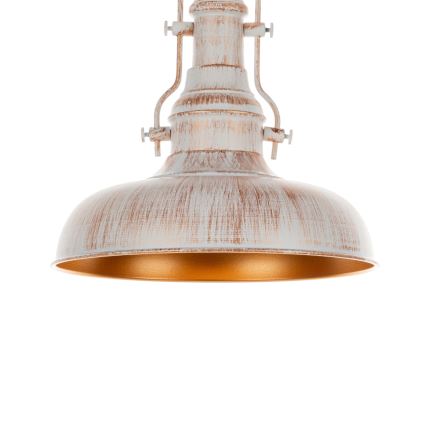 Brilagi - Φωτιστικό οροφής PYRONIC 1xE27/40W/230V Ø 32 cm εκρού με πατίνα