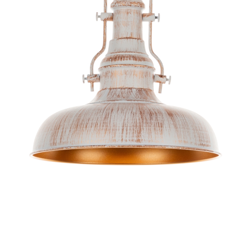 Brilagi - Φωτιστικό οροφής PYRONIC 1xE27/40W/230V Ø 32 cm εκρού με πατίνα
