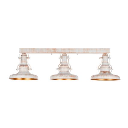 Brilagi - Φωτιστικό οροφής PYRONIC 3xE27/40W/230V κρεμ/πατίνα