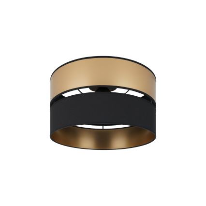 Brilagi - Φωτιστικό οροφής ROYAL 1xE27/15W/230V διάμετρος 40 cm μαύρο/χρυσό