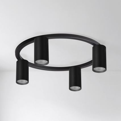 Brilagi - Φωτιστικό οροφής SELE 4xGU10/30W/230V μαύρο