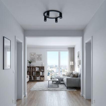 BRILAGI - Φωτιστικό οροφής SELE 4xGU10/30W/230V μαύρο