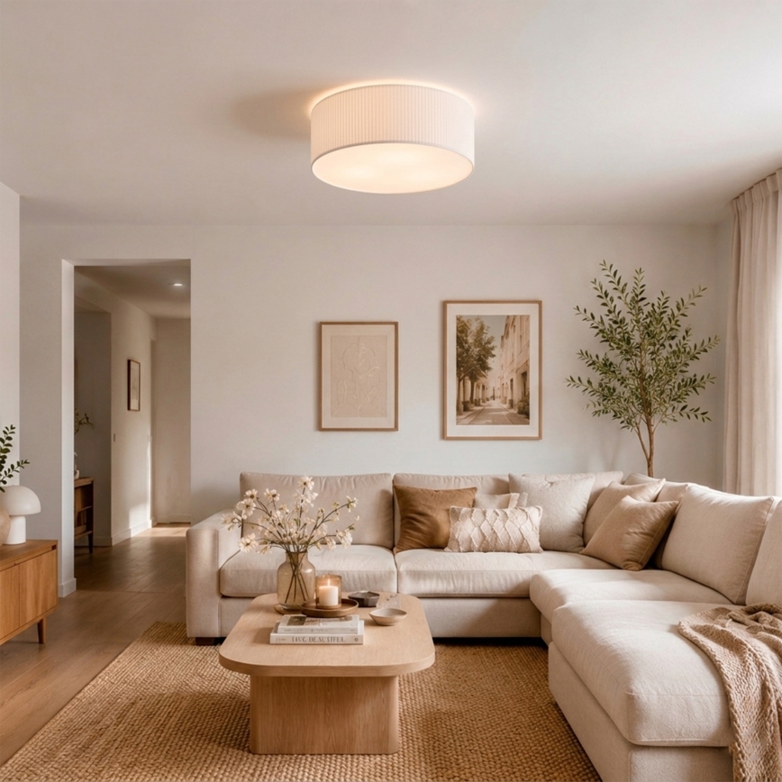 Brilagi - Φωτιστικό οροφής SIRIJA MODERN 2xE27/60W/230V Ø 35 cm λευκό