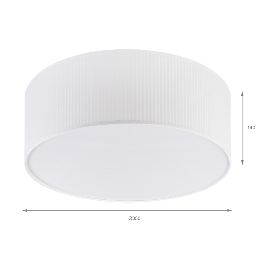 Brilagi - Φωτιστικό οροφής SIRIJA MODERN 2xE27/60W/230V Ø 35 cm λευκό