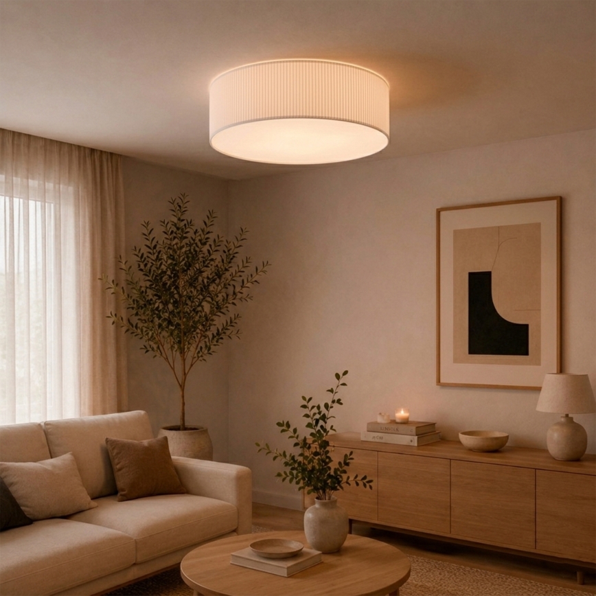 Brilagi - Φωτιστικό οροφής SIRIJA MODERN 4xE27/60W/230V Ø 45 cm λευκό