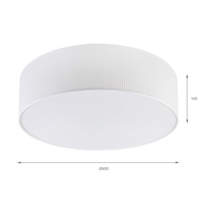 Brilagi - Φωτιστικό οροφής SIRIJA MODERN 4xE27/60W/230V Ø 45 cm λευκό