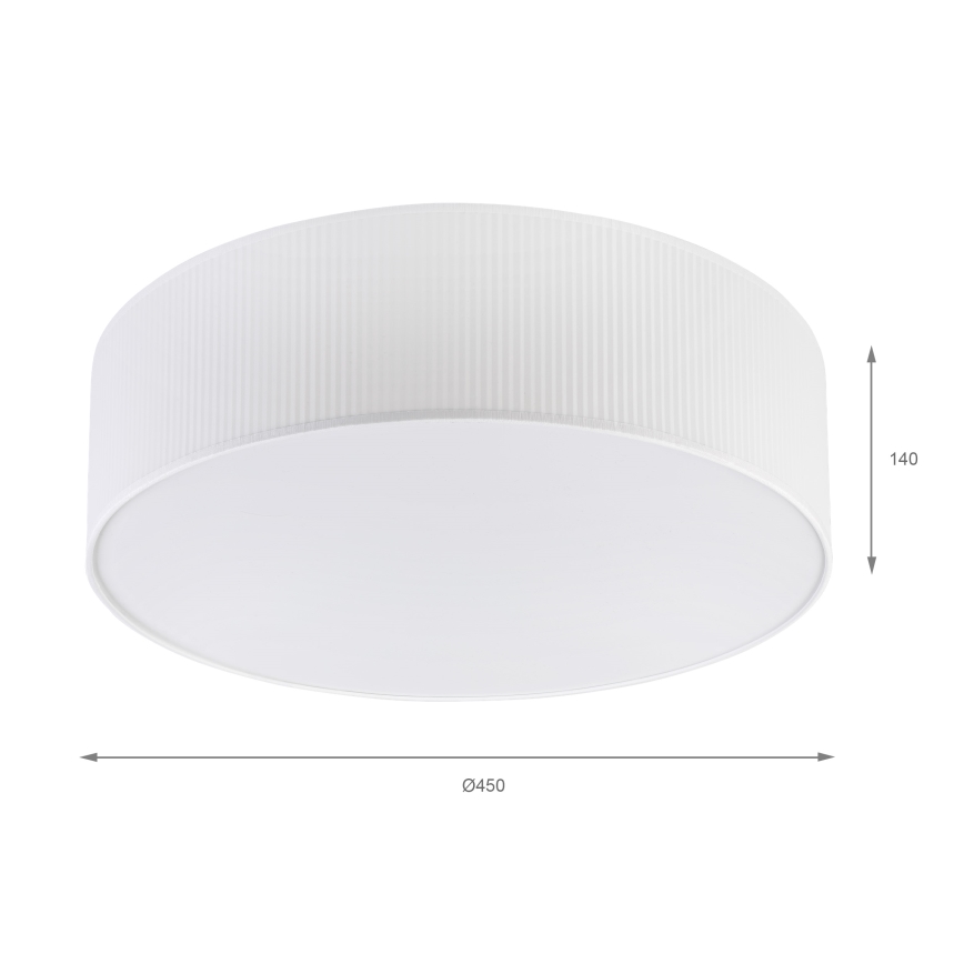 Brilagi - Φωτιστικό οροφής SIRIJA MODERN 4xE27/60W/230V Ø 45 cm λευκό