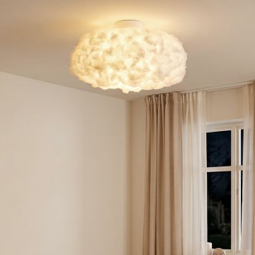 Brilagi - Φωτιστικό οροφής SOLEAIR 1xE27/40W/230V διάμ. 45 cm λευκό