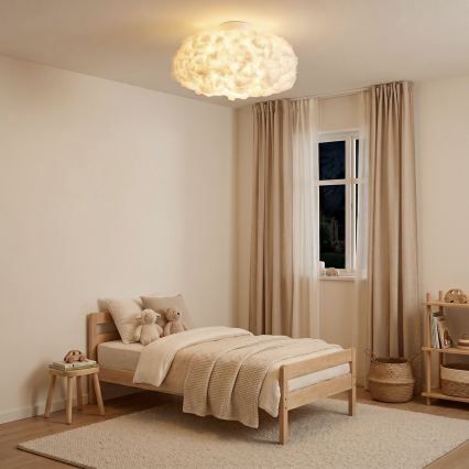 Brilagi - Φωτιστικό οροφής SOLEAIR 1xE27/40W/230V διάμ. 45 cm λευκό