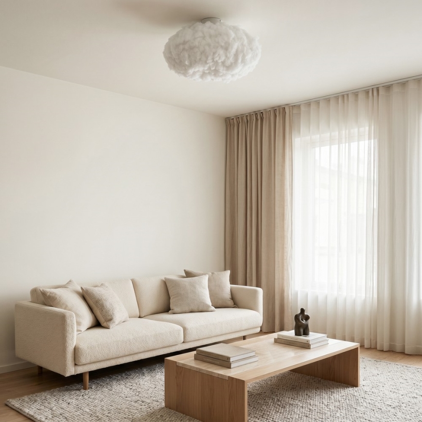Brilagi - Φωτιστικό οροφής SOLEAIR 2xE27/40W/230V λευκό