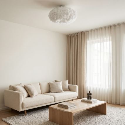 Brilagi - Φωτιστικό οροφής SOLEAIR 2xE27/40W/230V Ø 60 cm λευκό