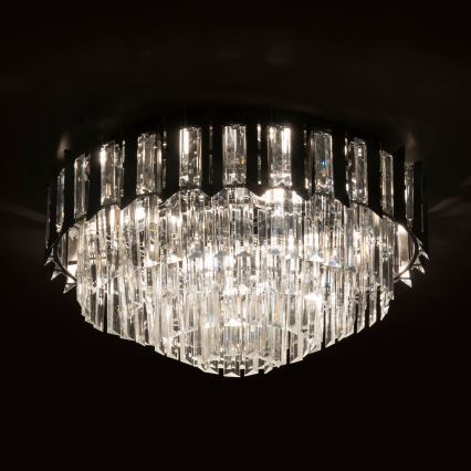 BRILAGI - Φωτιστικό οροφής SPECTRA 5xE14/40W/230V διάμ. 48 cm γυαλιστερό χρώμιο