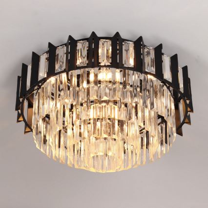 Brilagi - Φωτιστικό οροφής SPECTRA 5xE14/40W/230V διάμ. 48 cm μαύρο