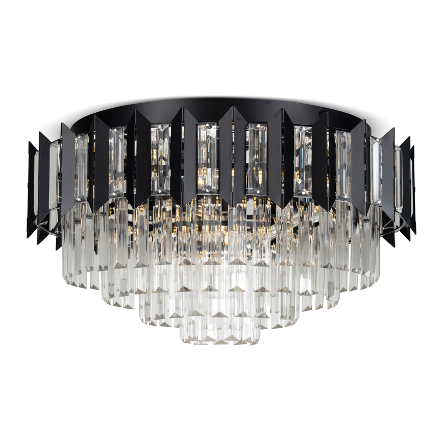 BRILAGI - Φωτιστικό οροφής SPECTRA 5xE14/40W/230V διάμ. 48 cm μαύρο