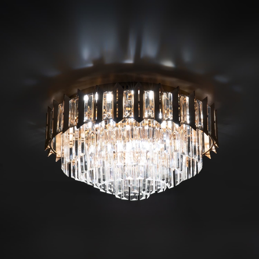 BRILAGI - Φωτιστικό οροφής SPECTRA 5xE14/40W/230V, διάμ. 48 cm, χρυσό