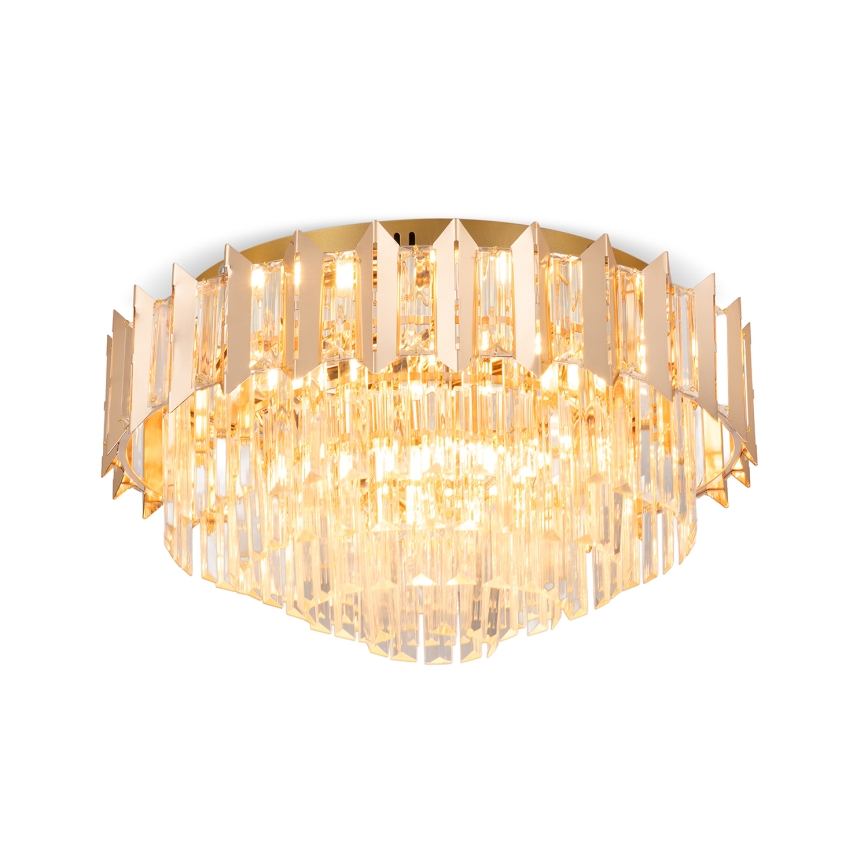 BRILAGI - Φωτιστικό οροφής SPECTRA 5xE14/40W/230V, διάμ. 48 cm, χρυσό