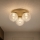 Brilagi - Φωτιστικό οροφής STELLA 3xE27/60W/230V Ø 35 cm μπεζ/χρυσό