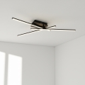 BRILAGI - Φωτιστικό οροφής STRIPES LED/30W/230V 51x78 cm μαύρο