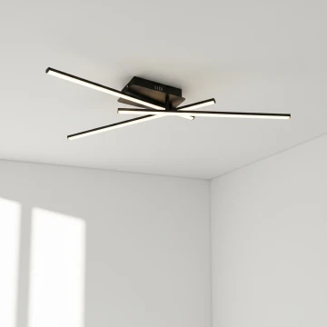 Brilagi - Φωτιστικό οροφής STRIPES LED/30W/230V 51x78 cm μαύρο