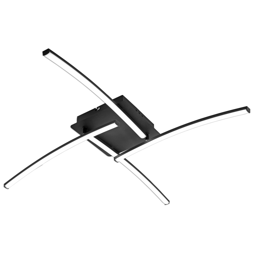 Brilagi - LED φωτιστικό οροφής STRIPES LED/32W/230V 69x69 cm μαύρο