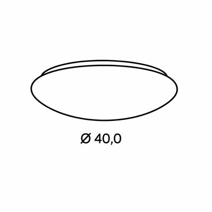 Brilagi - Φωτιστικό οροφής Tiffany MIRABELLA με βιτρό, 2xE27/60W/230V, Ø 40 cm