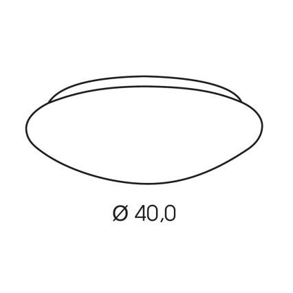 Brilagi - Φωτιστικό οροφής Tiffany με βιτρώ SUNFLOWER 2xE27/60W/230V Ø 40 cm