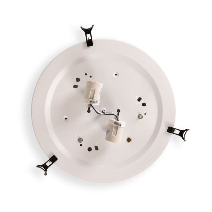 Brilagi - Φωτιστικό οροφής Tiffany με βιτρώ SUNFLOWER 2xE27/60W/230V Ø 40 cm