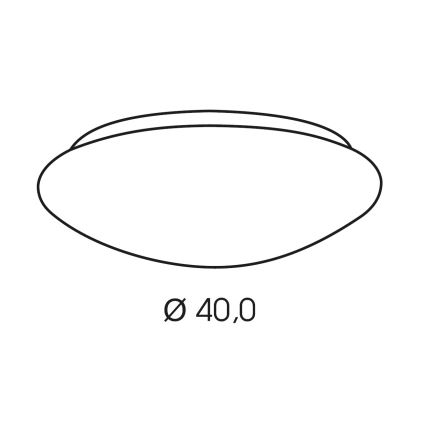 Brilagi - Φωτιστικό οροφής Tiffany με βιτρώ SUNFLOWER 3xE27/60W/230V διάμ. 40 εκ.